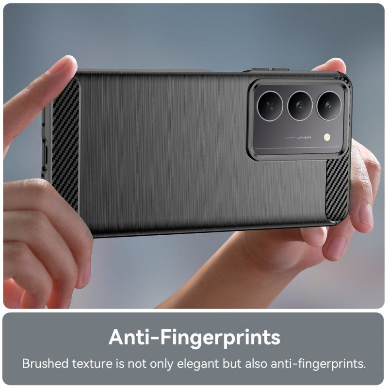 Hoesje Realme C75 Geborsteld Koolstofvezel