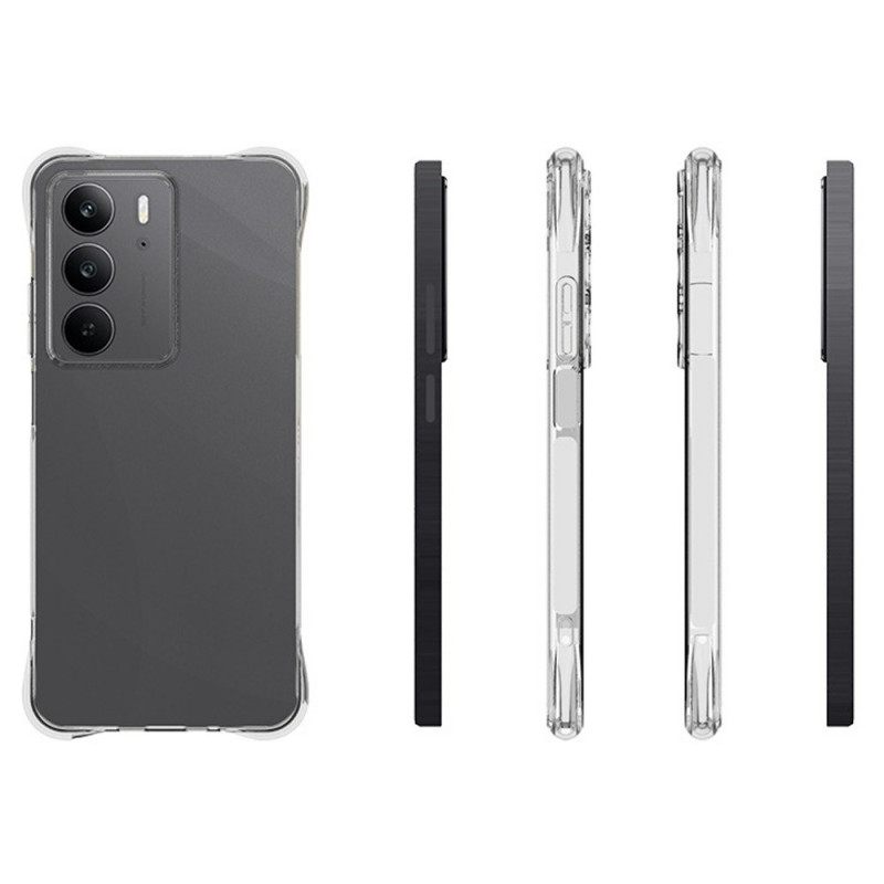 Hoesje Voor Realme C75 Versterkt Transparant