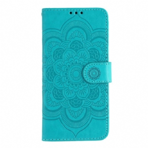 Leren Hoesje Voor Realme C75 Mandala-patroon
