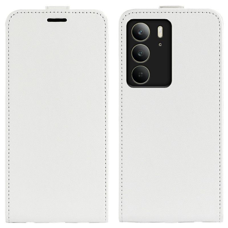 Leren Hoesje Voor Realme C75 Verticale Klep