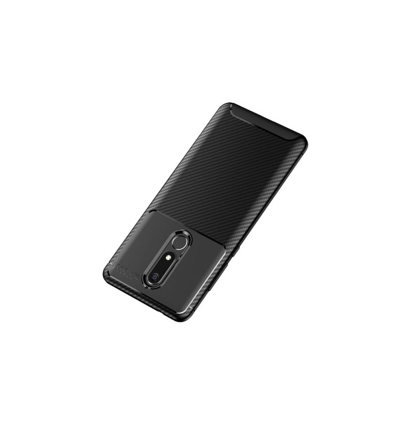 Telefoonhoesje voor Nokia 5.1 Karbon Classy