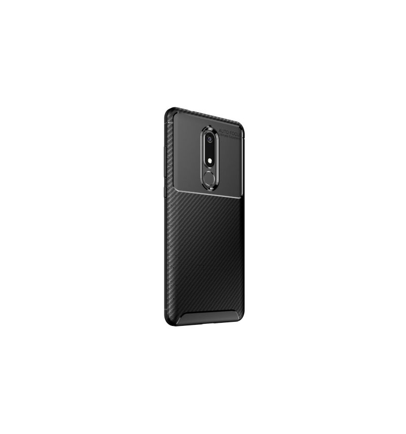 Telefoonhoesje voor Nokia 5.1 Karbon Classy