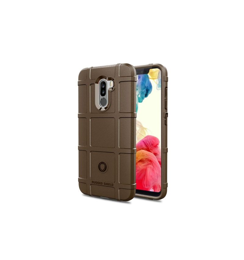 Hoesje voor Pocophone F1 Robuust Schild
