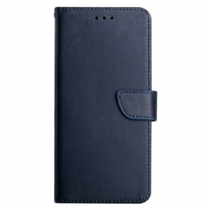 Folio-hoesje voor Huawei P60 Pro Echt Nappaleer