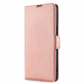 Leren Hoesje voor Huawei P60 Pro Ledereffect