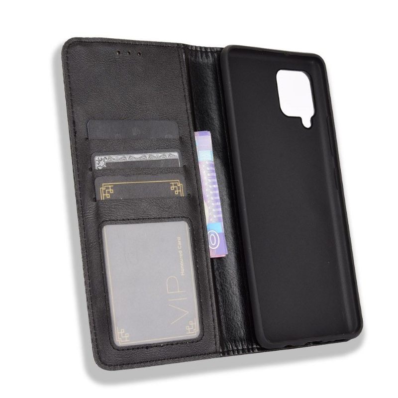 Folio-hoesje voor Samsung Galaxy A42 5G Leer In Cirénius-stijl