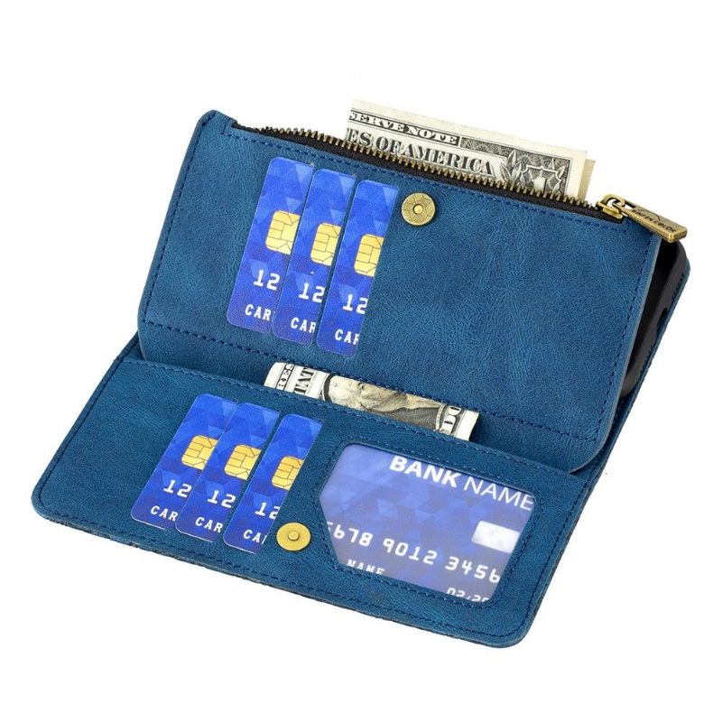 Folio-hoesje voor Samsung Galaxy A42 5G Portemonnee Leren Vliegende Vlinders