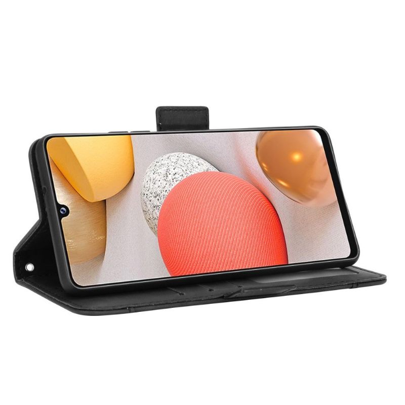 Folio-hoesje voor Samsung Galaxy A42 5G Premium Met Kaarthouder