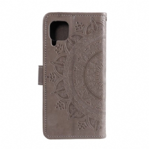 Folio-hoesje voor Samsung Galaxy A42 5G Reliëf-mandala