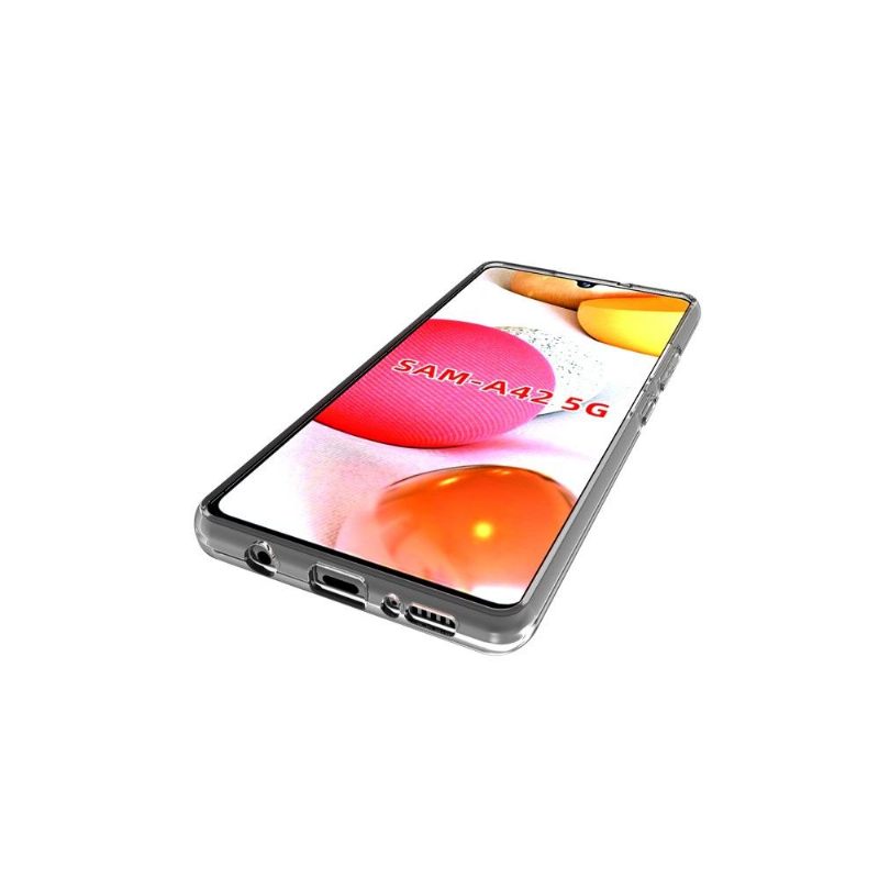 Hoesje voor Samsung Galaxy A42 5G Transparante Siliconen
