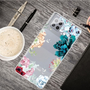 Hoesje voor Samsung Galaxy A42 5G Verscheidenheid Aan Bloemen