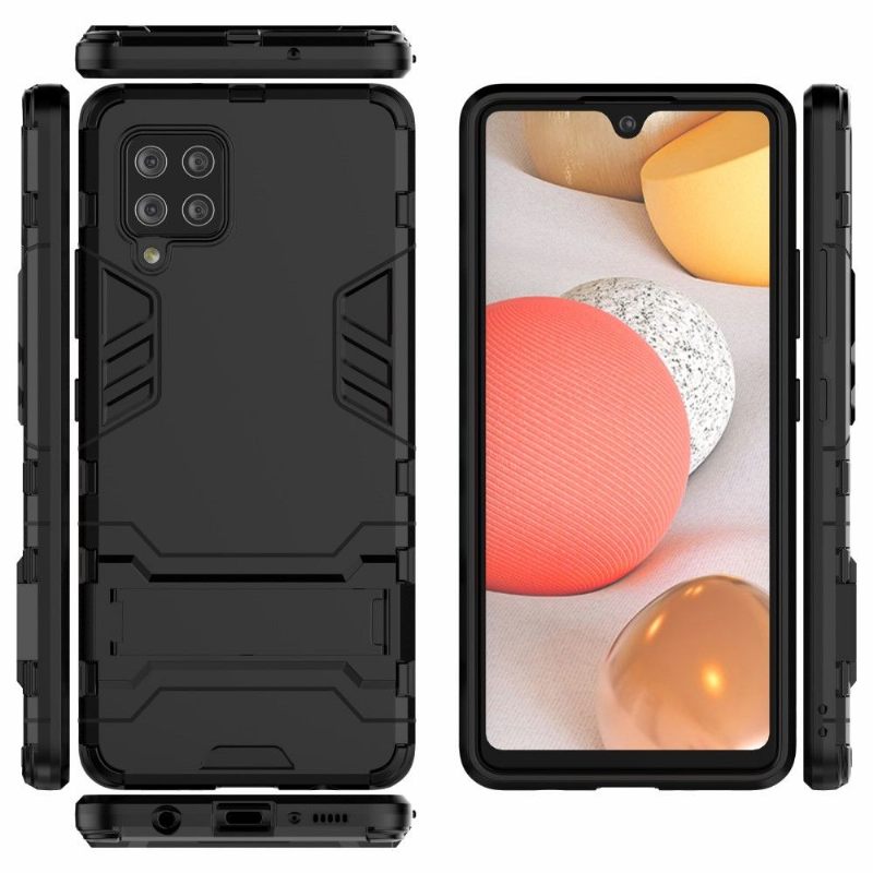 Telefoonhoesje voor Samsung Galaxy A42 5G Cool Guard Met Geïntegreerde Standaard