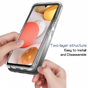 Telefoonhoesje voor Samsung Galaxy A42 5G Schokbestendig Helder Verloop