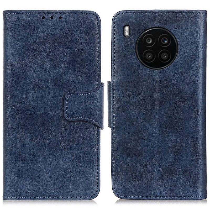 Cover voor Huawei Nova 8i / Honor 50 Lite Edouard Klassiek Kunstleer