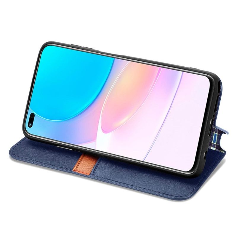Flip Case voor Huawei Nova 8i / Honor 50 Lite Kub Design-kaarthouder