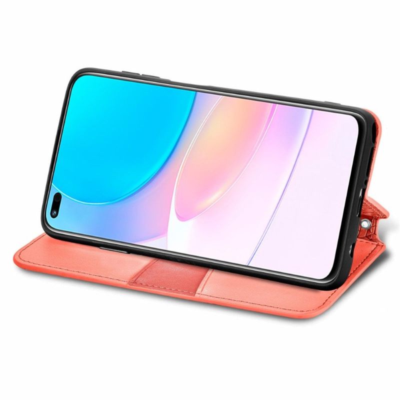 Folio-hoesje voor Huawei Nova 8i / Honor 50 Lite Anti-fall Flip Chique Mandala