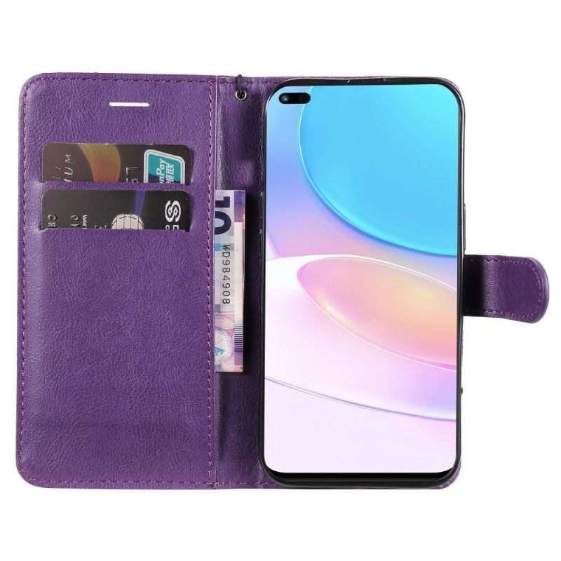 Folio-hoesje voor Huawei Nova 8i / Honor 50 Lite Met Ketting Sylvette