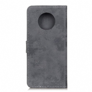 Folio-hoesje voor Huawei Mate 40 Pro Cyrius Kunstleer Vintage