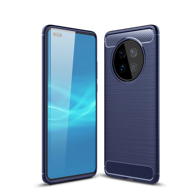 Hoesje voor Huawei Mate 40 Pro Flexibel Geborsteld Effect