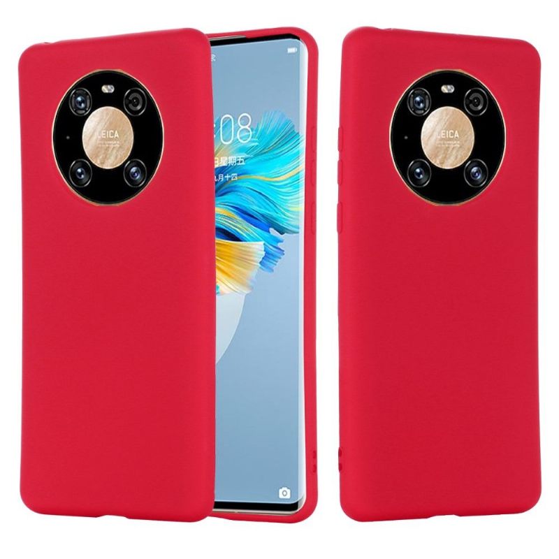 Hoesje voor Huawei Mate 40 Pro Vloeibare Siliconen