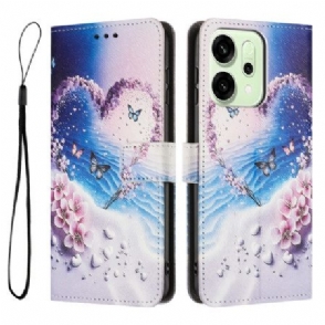 Flip Case Leren Oppo Reno 14 5g Hart