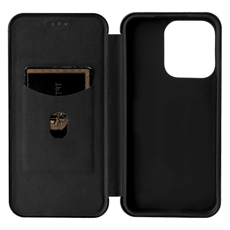 Folio-hoesje Oppo Reno 14 5g Koolstofvezel