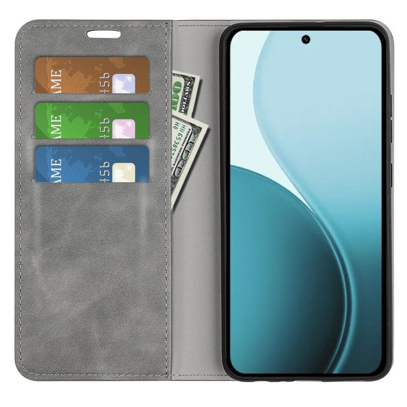 Folio-hoesje Oppo Reno 14 5g Leerstijl