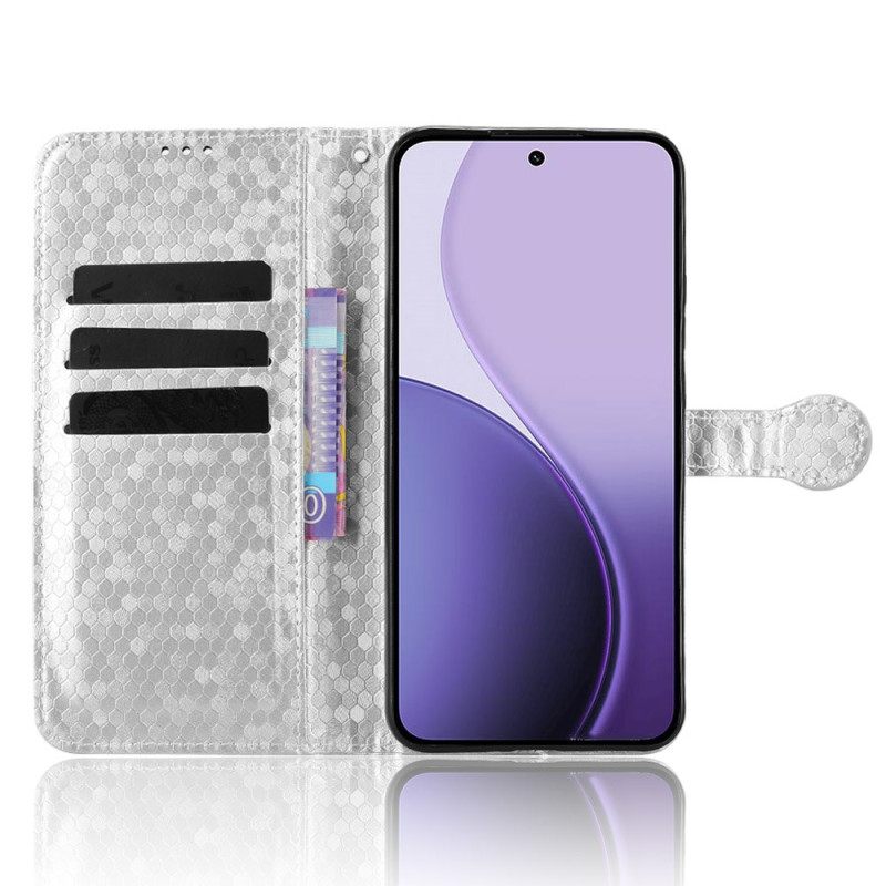 Folio-hoesje Oppo Reno 14 5g Telefoonhoesje Glanzend