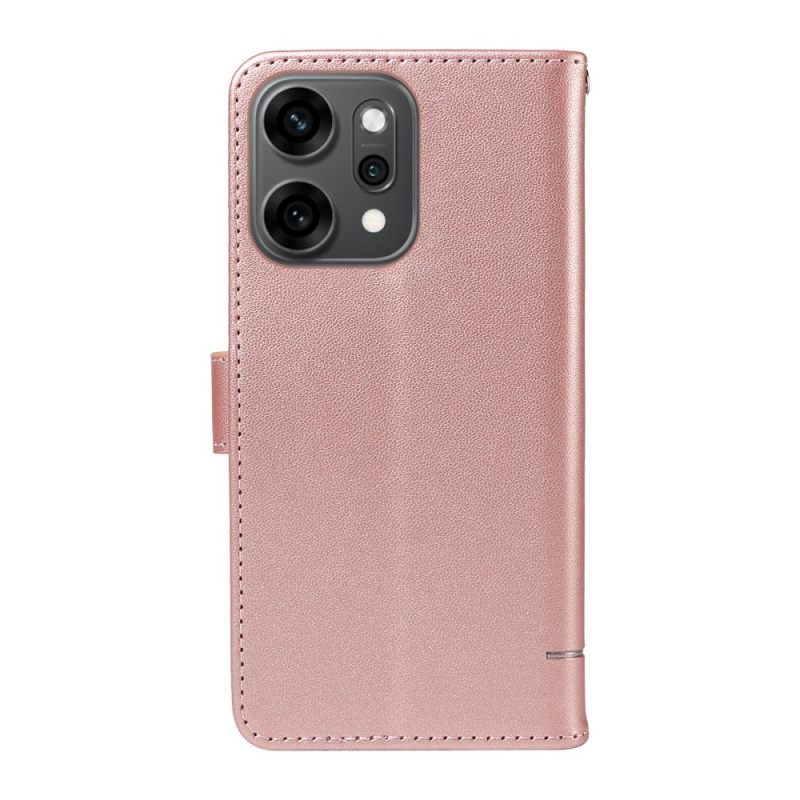 Folio-hoesje Oppo Reno 14 5g Telefoonhoesje Kat