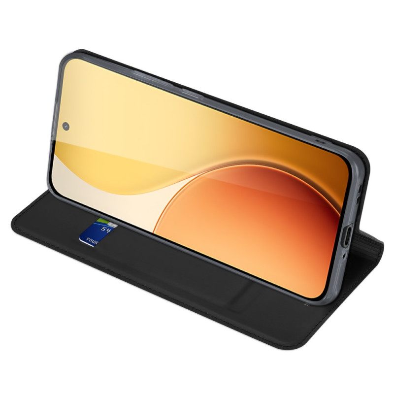 Folio-hoesje Oppo Reno 14 5g Telefoonhoesje Skin Pro Dux Ducis-serie