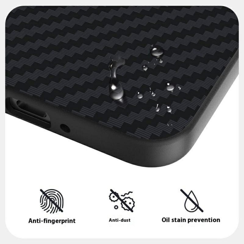 Hoesje Oppo Reno 14 5g Compatibel Met Magsafe Carbon Fiber