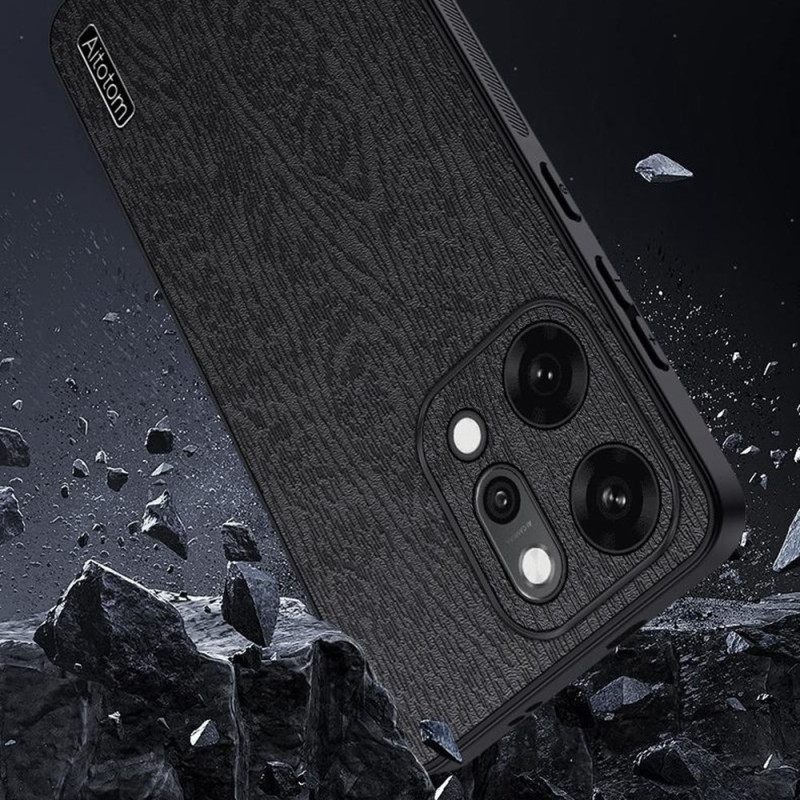 Hoesje Oppo Reno 14 5g Houtstructuur