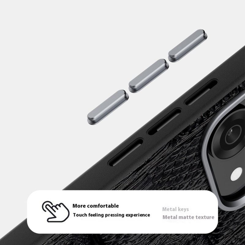 Hoesje Oppo Reno 14 5g Magsafe-compatibel Micro-reliëf Abeel Bescherming Hoesje