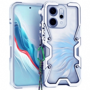 Hoesje Oppo Reno 14 5g Mechanisch Ontwerp Bescherming Hoesje