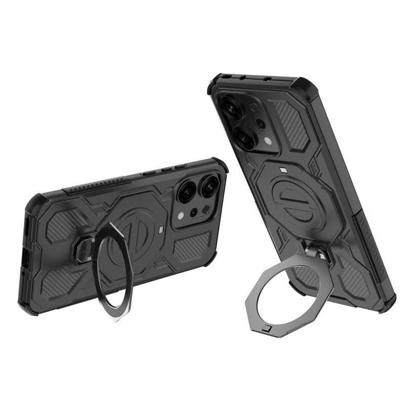 Hoesje Oppo Reno 14 5g Ultra-resistent Magnetisch Met Standaard