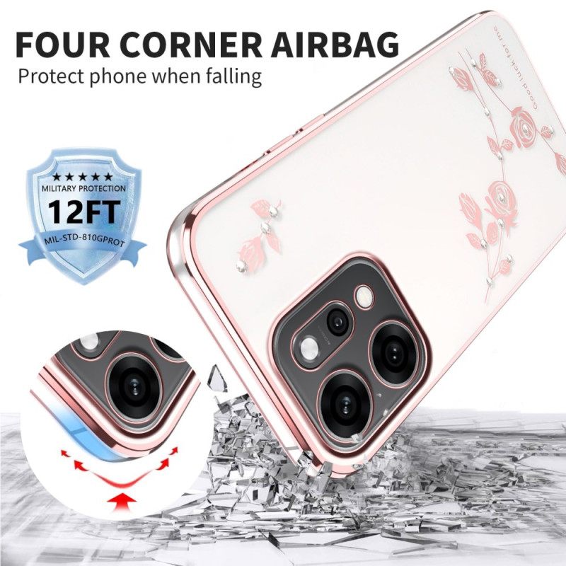 Hoesje Voor Oppo Reno 14 5g Kadem Bloemen