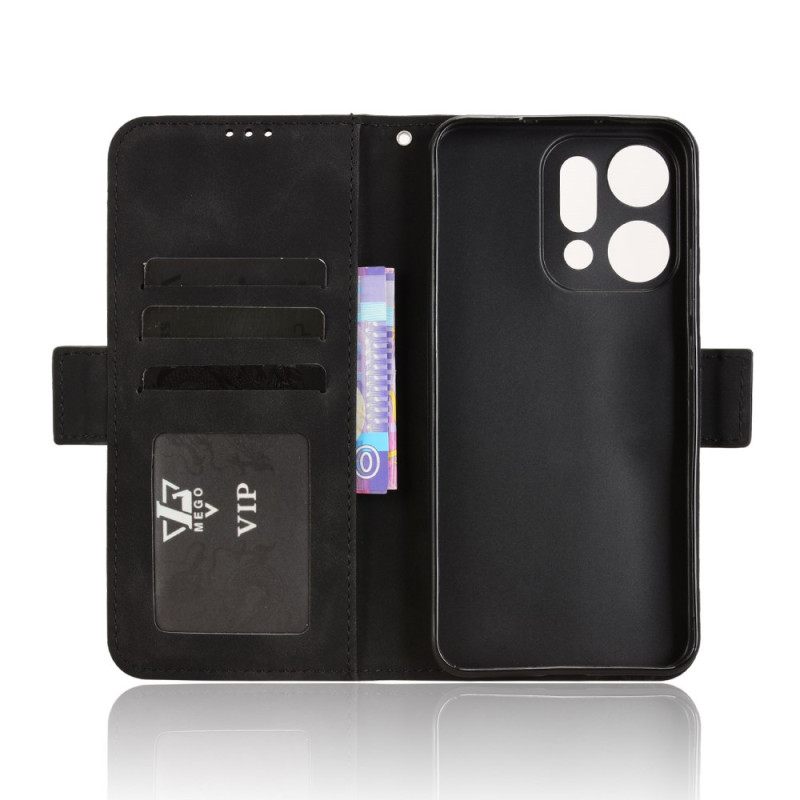 Leren Hoesje Oppo Reno 14 5g Multi-kaart Bescherming Hoesje