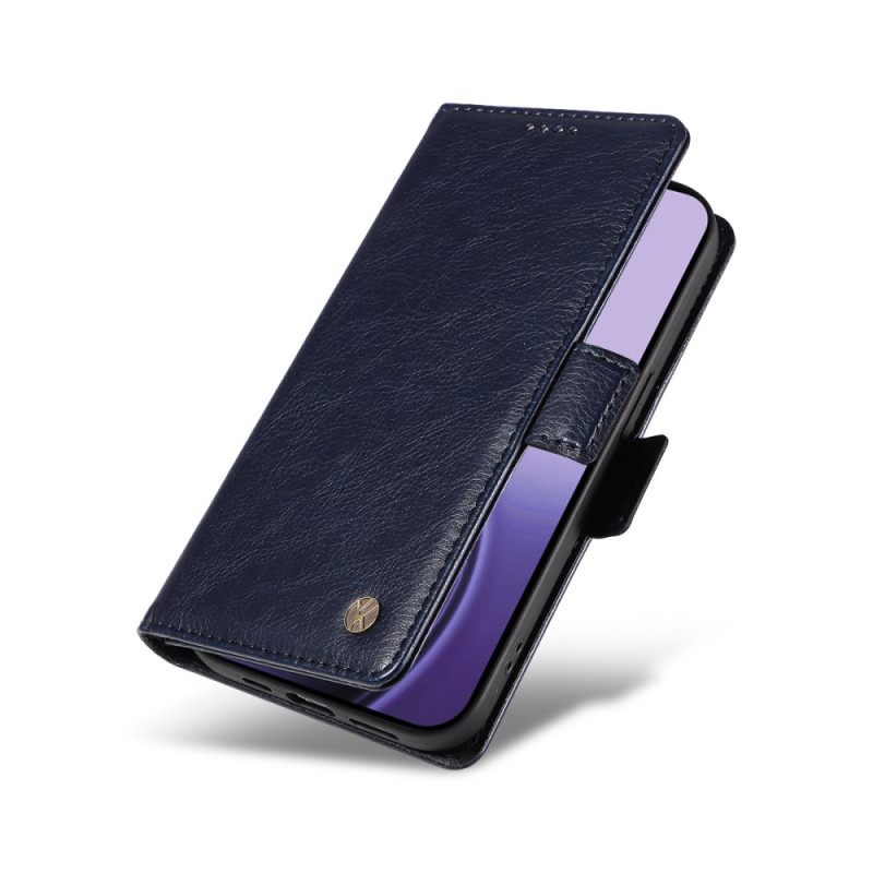 Leren Hoesje Oppo Reno 14 5g Vintage Yikatu