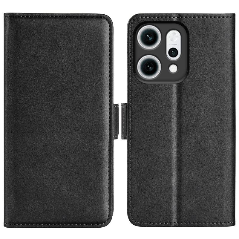 Leren Hoesje Voor Oppo Reno 14 5g Aanpasbaar