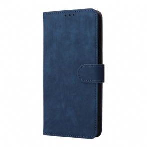 Leren Hoesje Voor Oppo Reno 14 5g Rfid-bescherming Suède-look