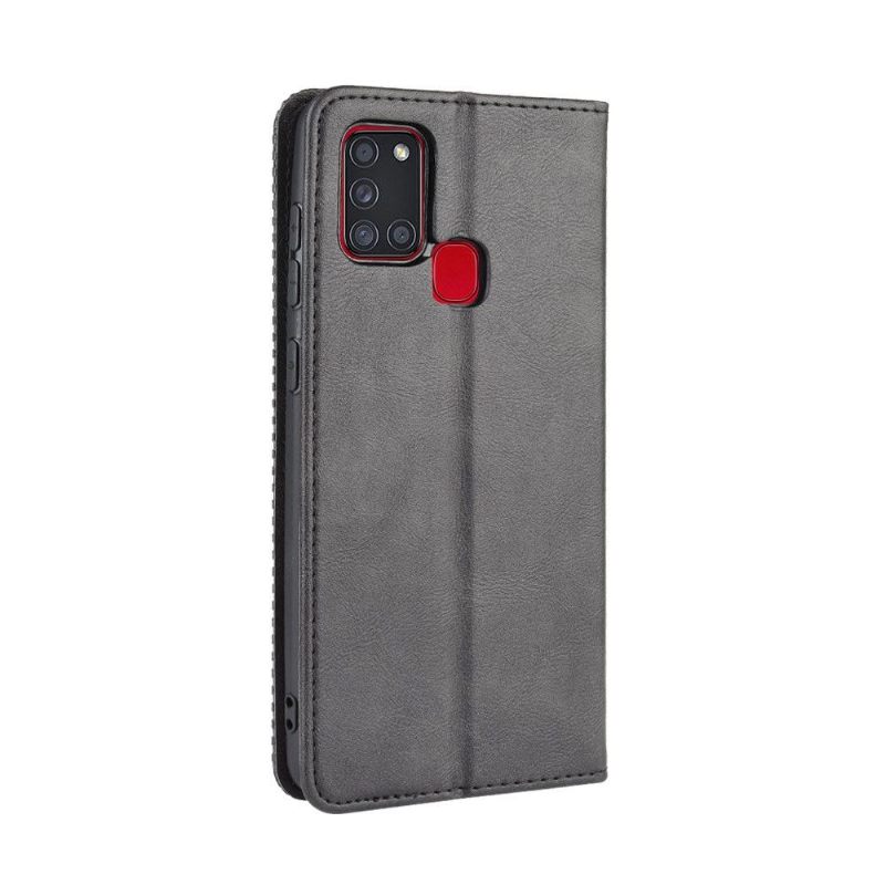 Cover voor Samsung Galaxy A21s Leer In Cirénius-stijl