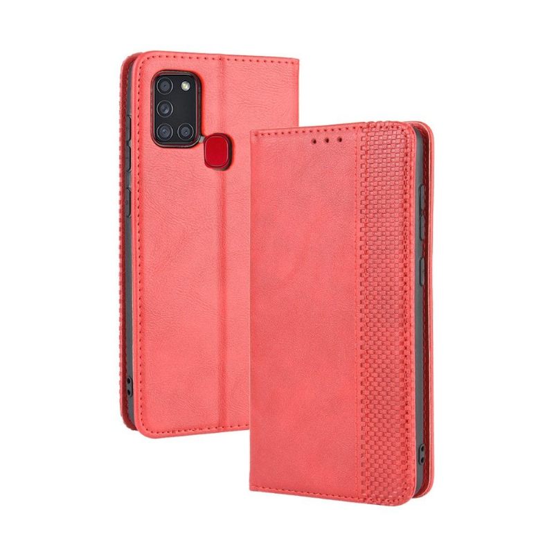 Cover voor Samsung Galaxy A21s Leer In Cirénius-stijl