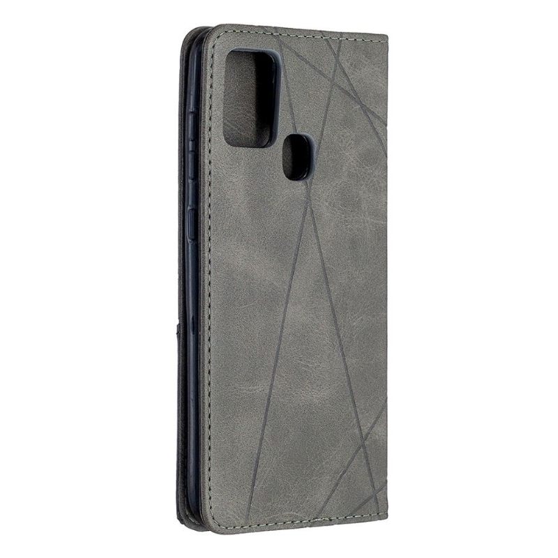 Folio-hoesje voor Samsung Galaxy A21s Célinia Style Lederen Kaarthouder
