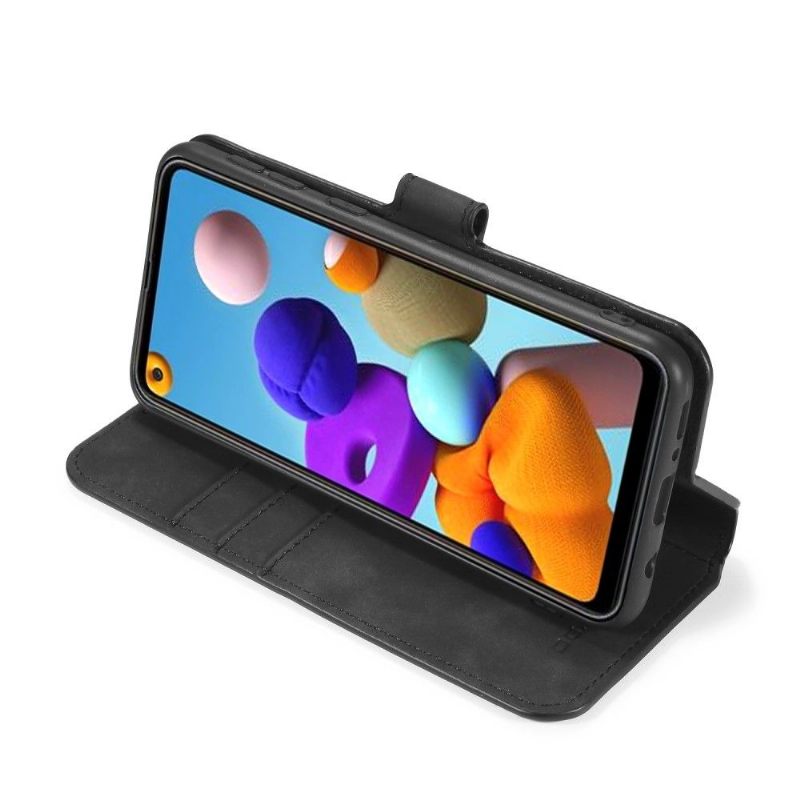 Folio-hoesje voor Samsung Galaxy A21s Dg Ming Retro Stijl