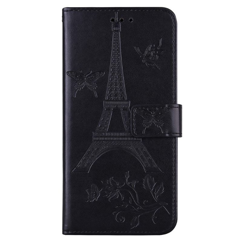 Folio-hoesje voor Samsung Galaxy A21s Eiffeltoren