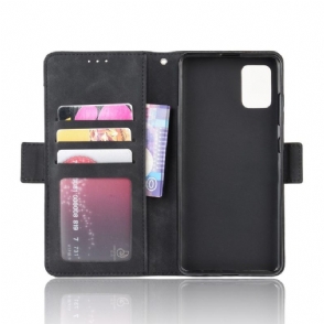 Folio-hoesje voor Samsung Galaxy A21s Premium Met Kaarthouder
