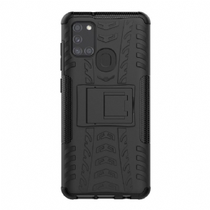 Hoesje voor Samsung Galaxy A21s Antislip Met Geïntegreerde Ondersteuning