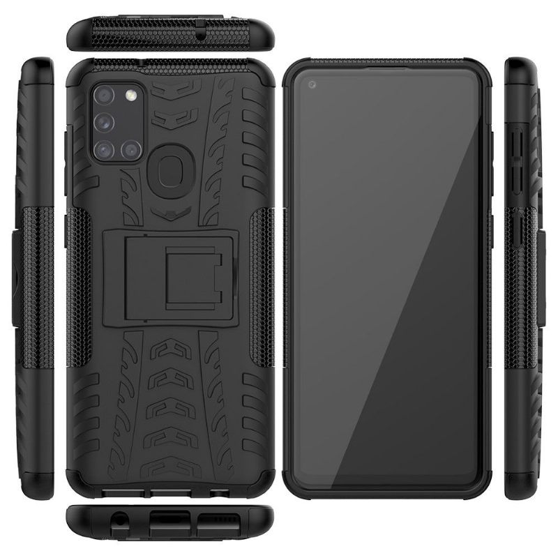 Hoesje voor Samsung Galaxy A21s Antislip Met Geïntegreerde Ondersteuning