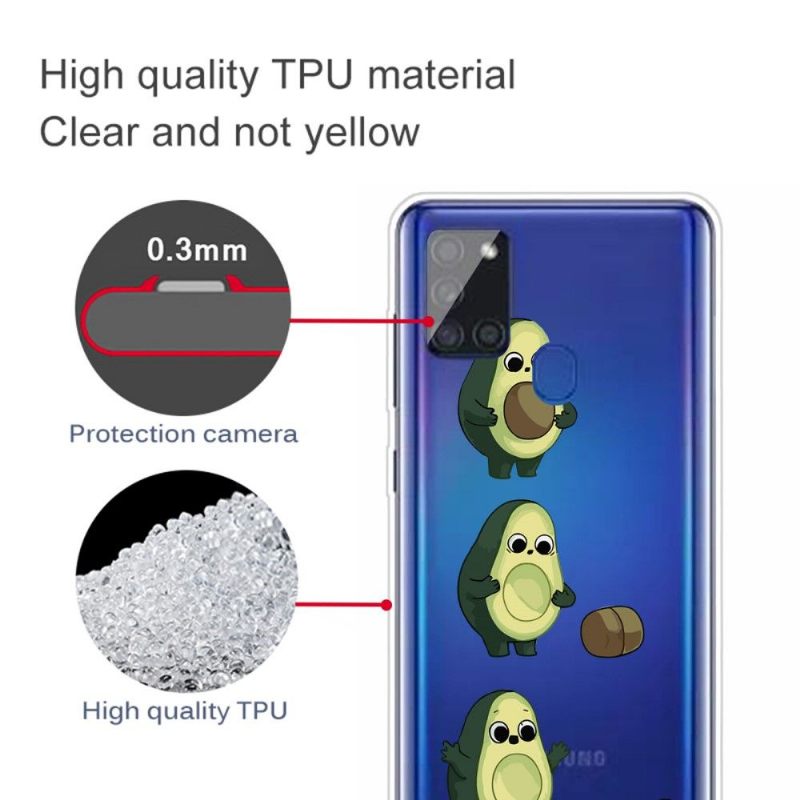 Hoesje voor Samsung Galaxy A21s Illustratie Advocaat