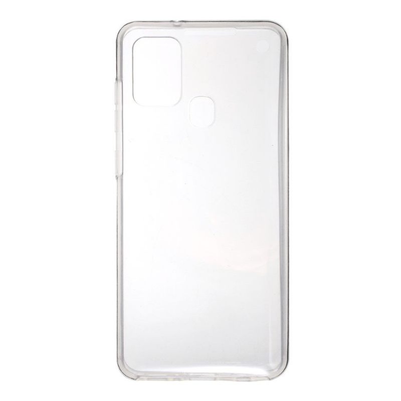 Hoesje voor Samsung Galaxy A21s Integraal Transparant (2 Stuks)